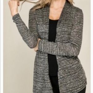 Chris & Carol striped knit cardigan